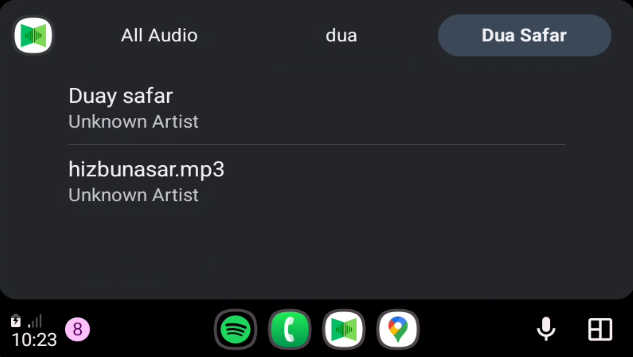 Android Auto Display