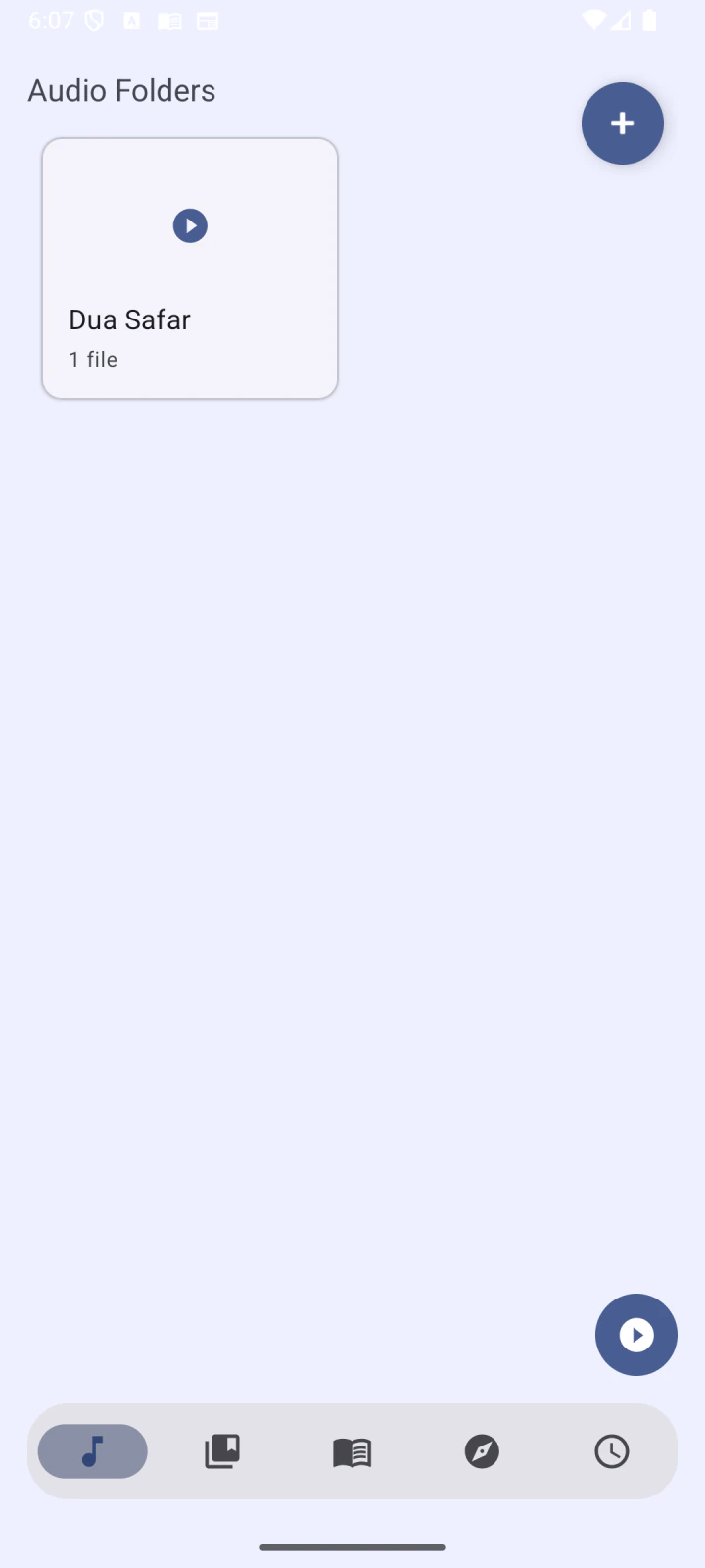 Audio Folders